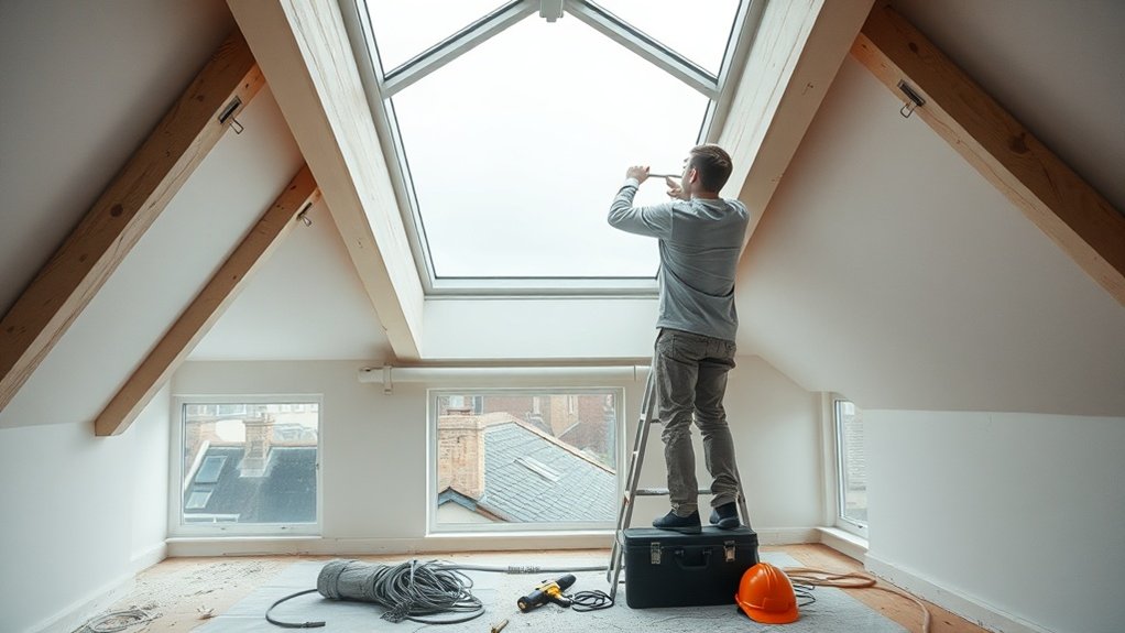 Electric Skylight Installation Sydenham