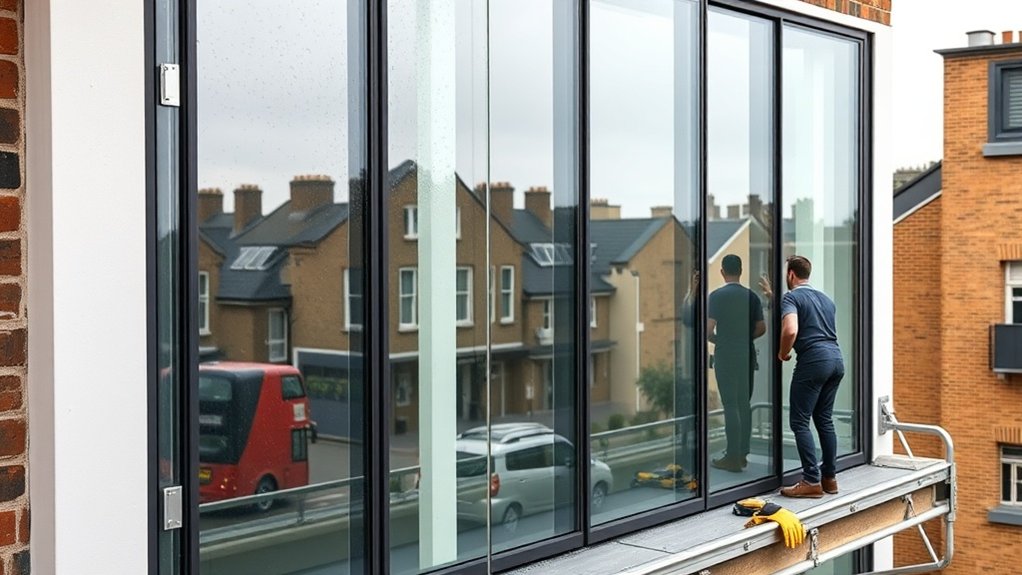 Polycarbonate to Glass Conversion Sydenham