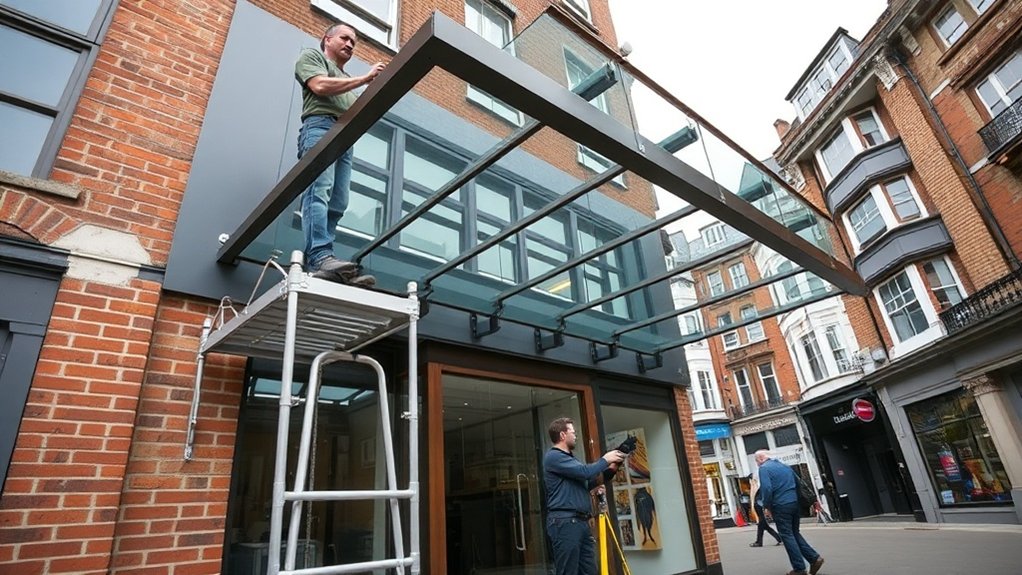 Shopfront Canopy Sydenham